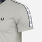 Fred Perry T-shirts  Taped ringer t-shirt - limestone 