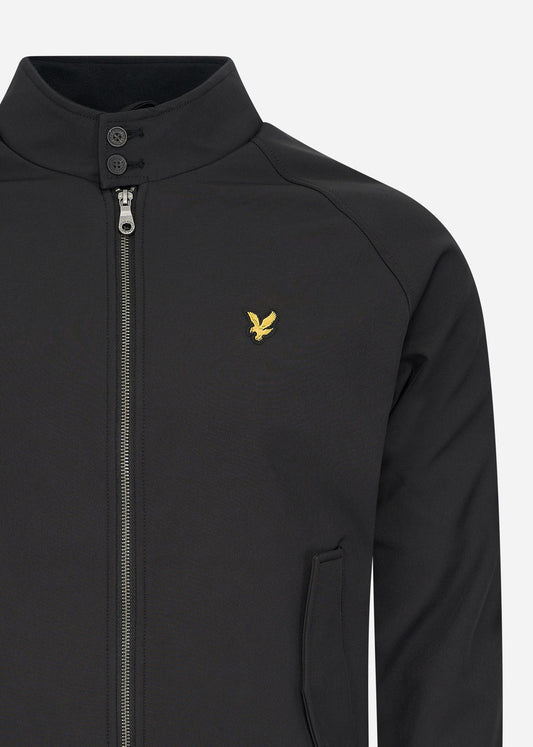 Lyle & Scott Jassen  Softshell harrington jacket - jet black 