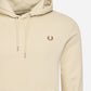 Fred Perry Hoodies  Tipped hooded sweatshirt - oatmeal 