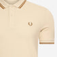 Fred Perry Polo's  Twin tipped fred perry shirt - oatmeal 