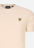 Lyle & Scott T-shirts  Ridge t-shirt - sesame 