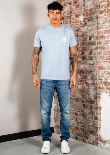 Hugo Boss T-shirts Te groove - light pastel blue