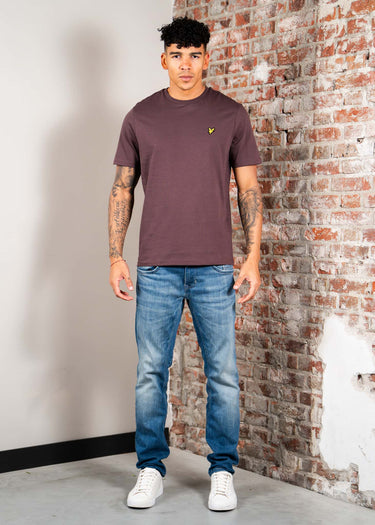 Lyle & Scott T-shirts Plain t-shirt - espresso