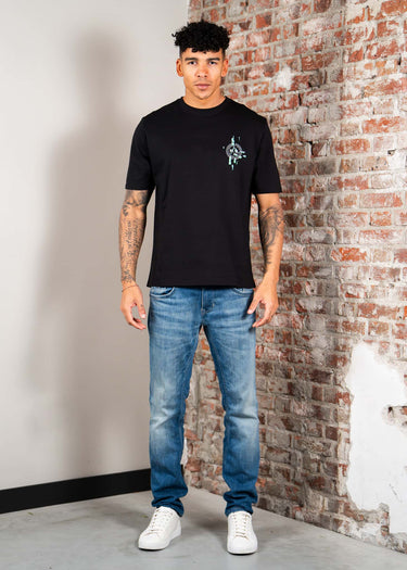 Marshall Artist T-shirts Glitch theory back print t-shirt - black