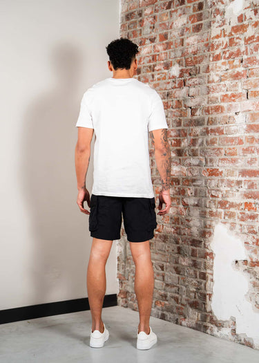 Marshall Artist Korte Broeken Woodvale cargo short - black