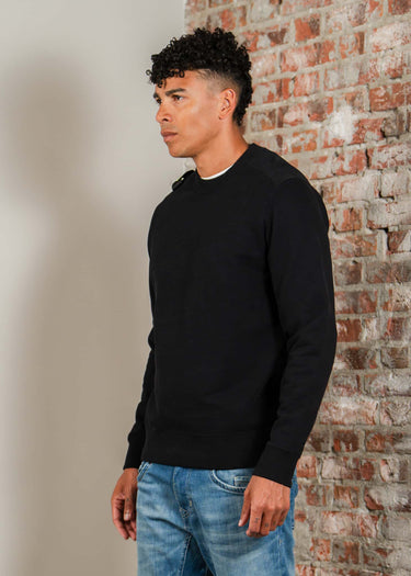 MA.Strum Truien Mastrum crew sweat - jet black