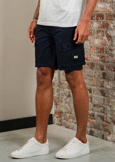 Weekend Offender Korte Broeken Ksar cargo short - navy