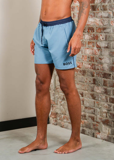 Hugo Boss Zwembroeken Starfish - turquise aqua
