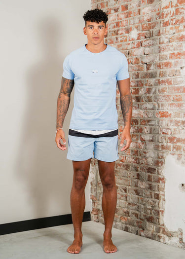 Hugo Boss T-shirts T-shirts rn slim fit - light pastel blue
