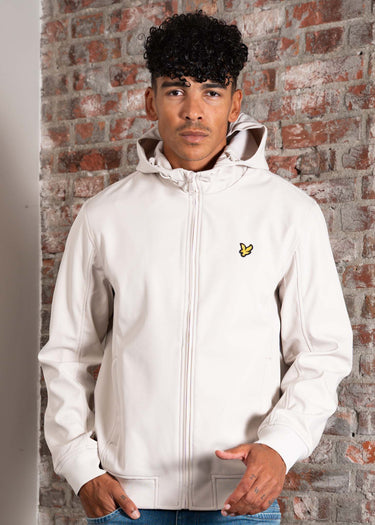 Lyle & Scott Jassen Mesh back softshell jacket - cove