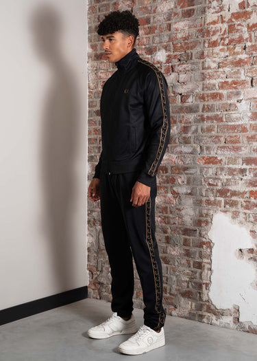 Fred Perry Joggingbroeken Contrast tape track pant - black shaded stone