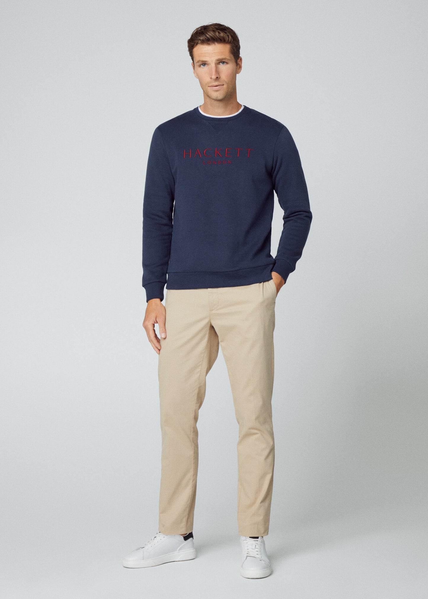 Hackett London Truien  Heritage crew - navy 