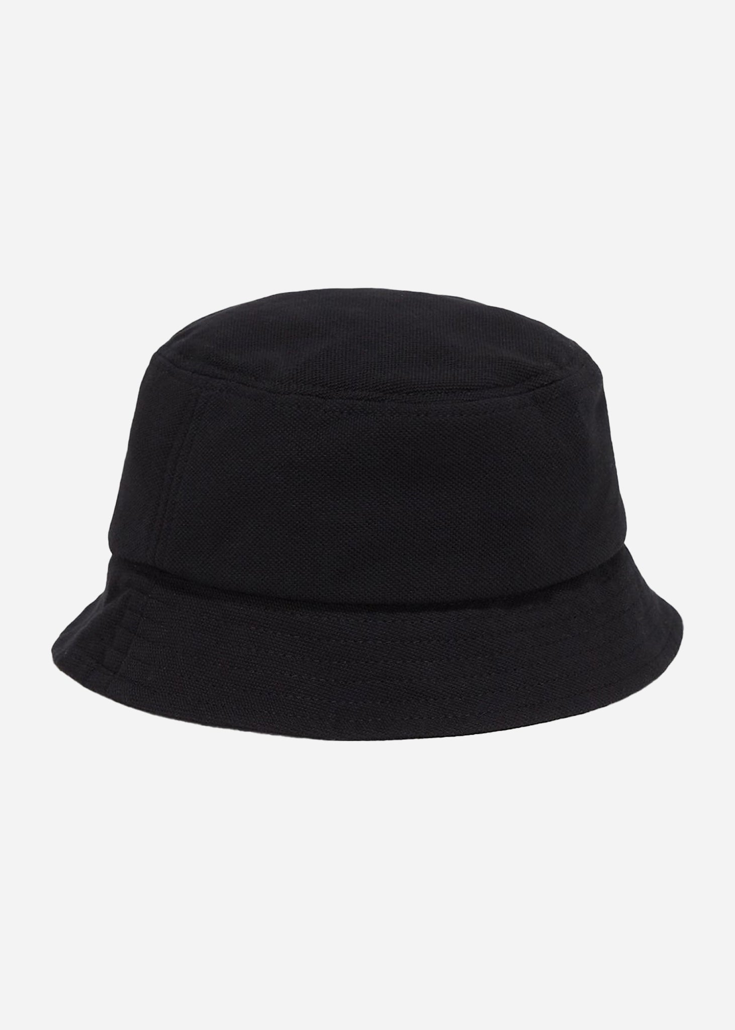 Fred Perry Bucket Hats  Pique bucket hat - black snow white 