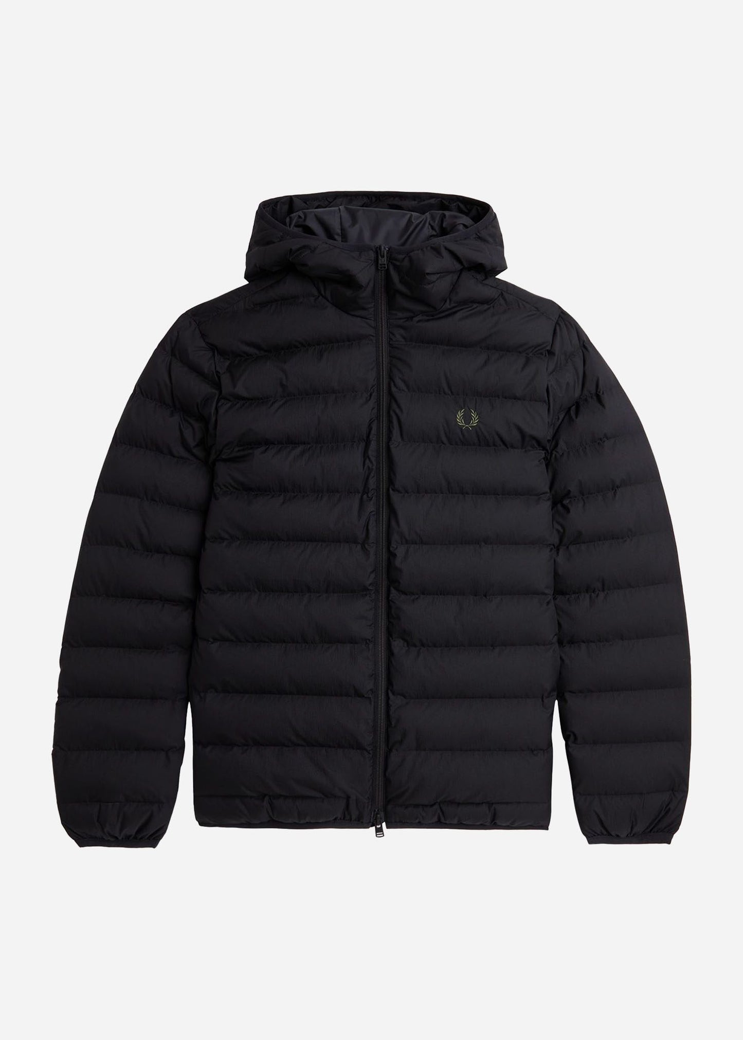 Fred Perry Jassen  Hooded insulated jacket - black 