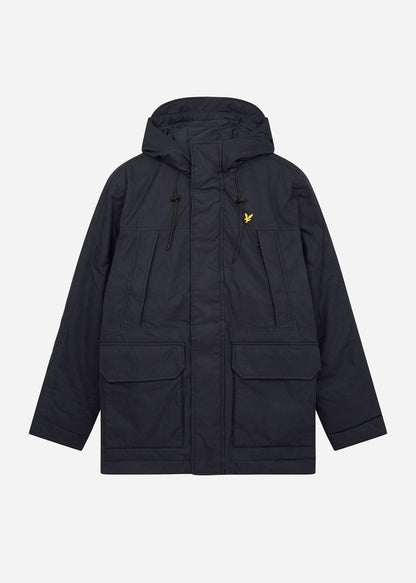 Lyle & Scott Jassen  Microfleece parka 2.0 - dark navy 