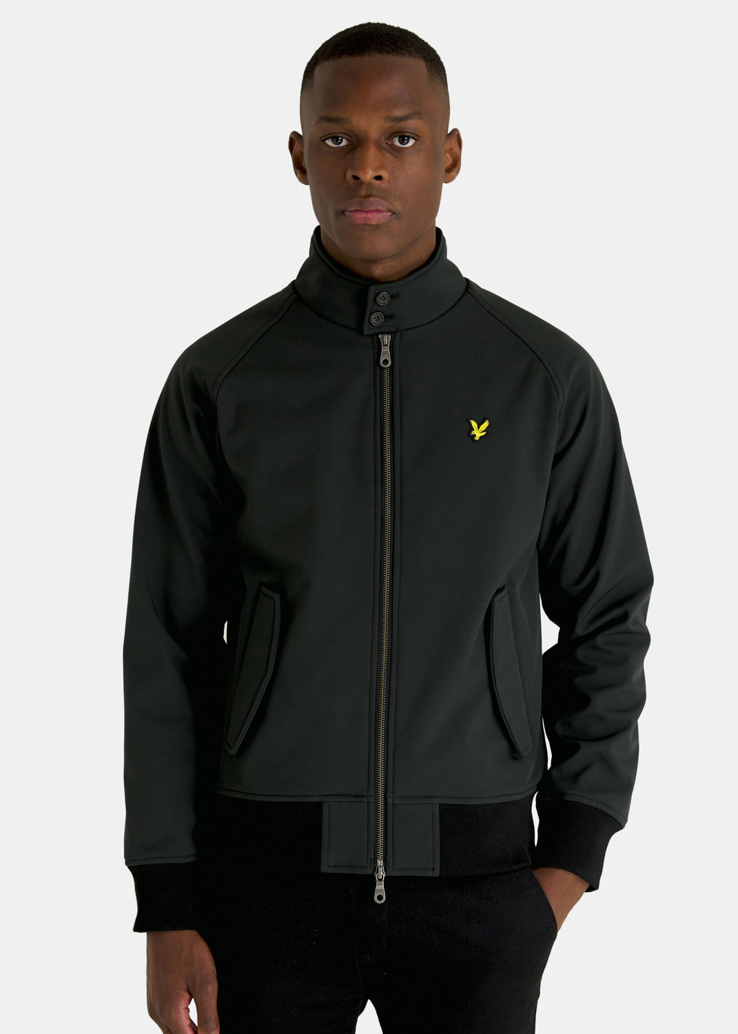 Lyle & Scott Jassen  Softshell harrington jacket - jet black 