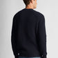 Lyle & Scott Truien  Shaker stitch mock neck - dark navy 