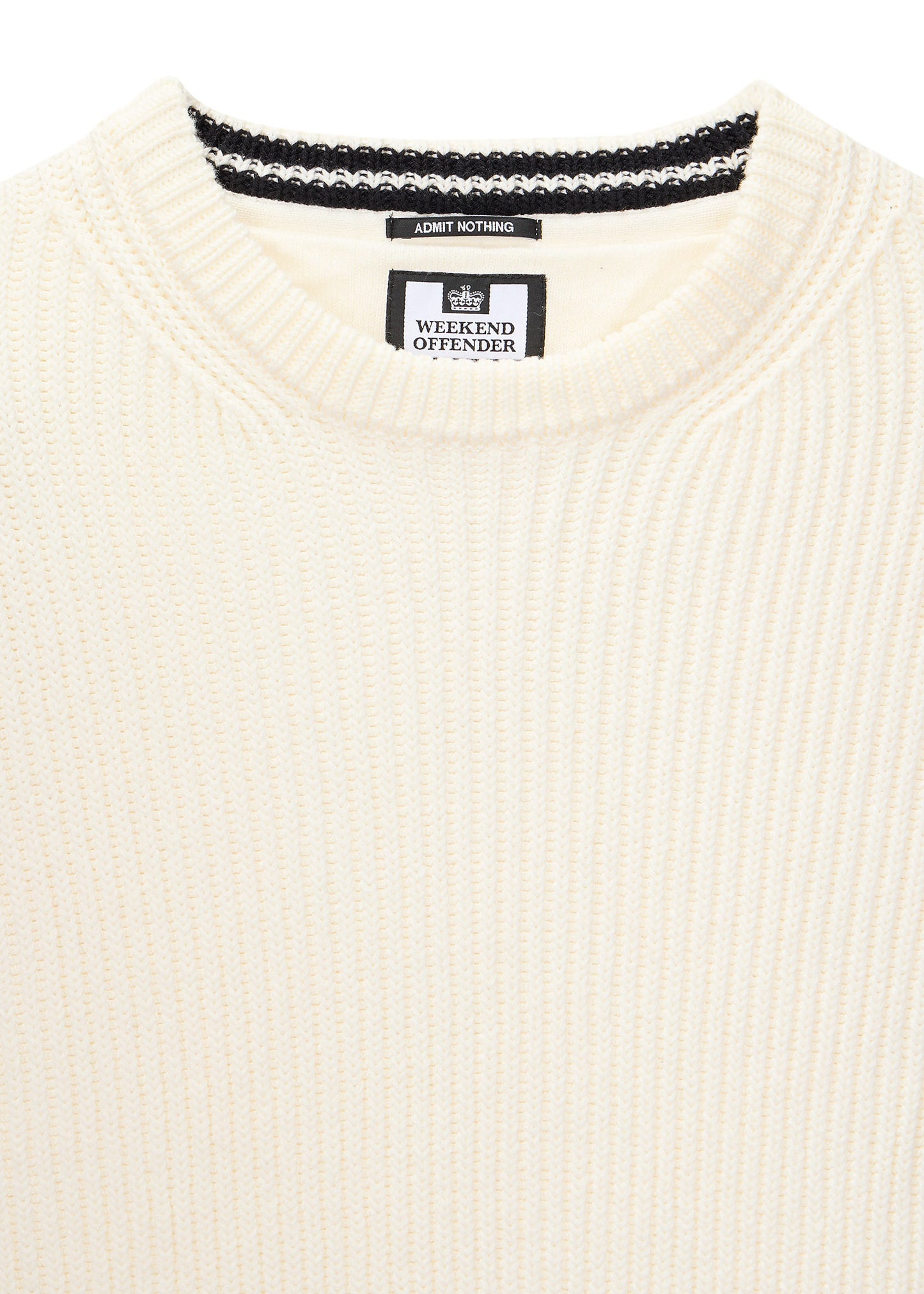 Weekend Offender Truien  Couto - winter white 