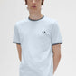 Fred Perry T-shirts  Twin tipped t-shirt - light ice 