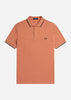 Fred Perry Polo's  Twin tipped Fred Perry shirt - light rust warm green 