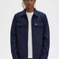 Fred Perry Overshirts  Zip overshirt - navy 