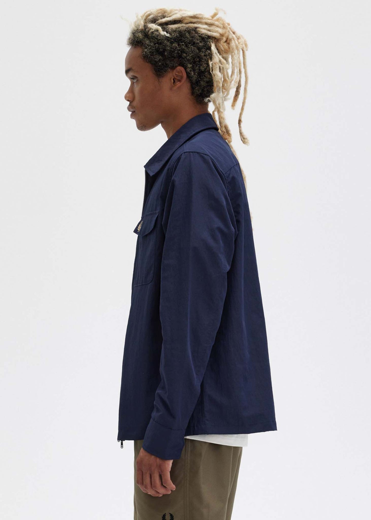 Fred Perry Overshirts  Zip overshirt - navy 