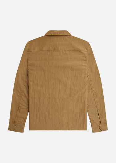 Fred Perry Overshirts  Zip overshirt - shaded stone 