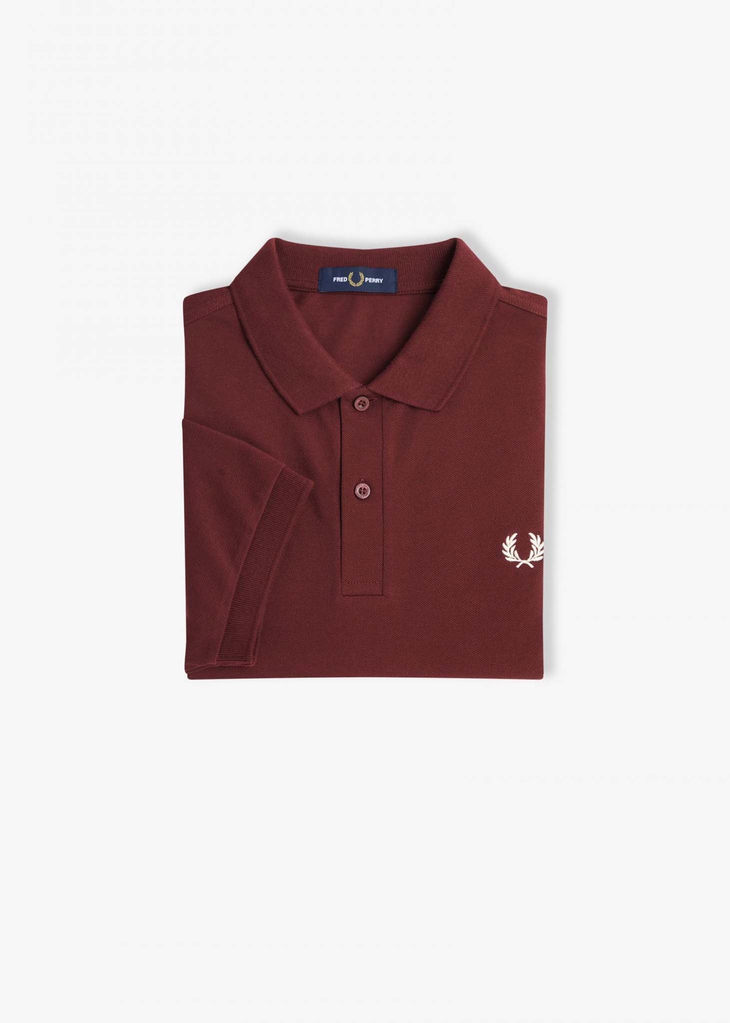 Fred Perry Polo's  Plain fred perry shirt - oxblood 