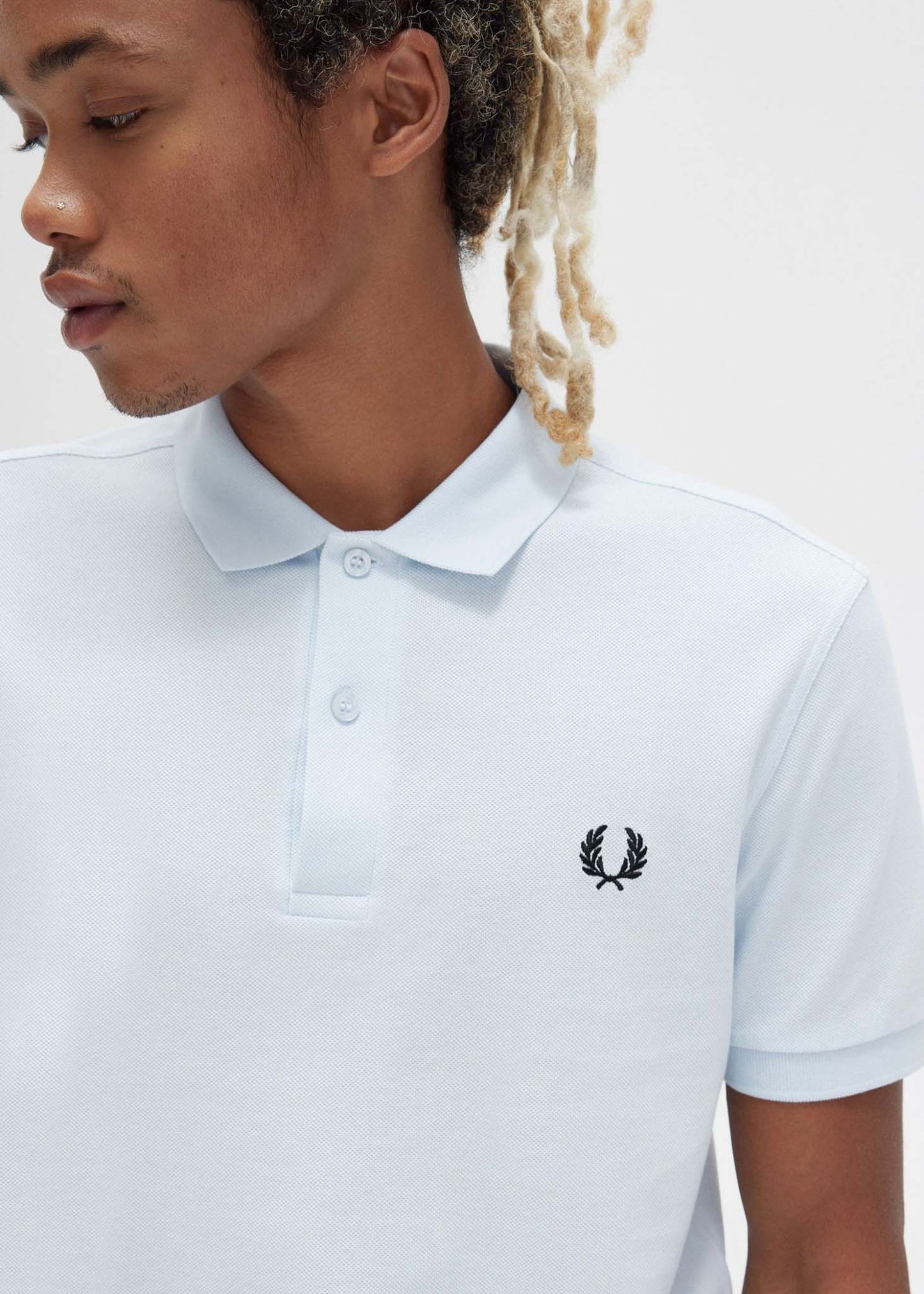 Fred Perry Polo's  Plain Fred Perry shirt - light ice 