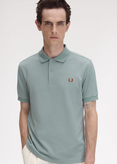 Fred Perry Polo's The fred perry polo shirt- silv blu cinnamo