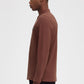 Fred Perry Longsleeve Polo's  LS plain fred perry shirt - whisky brown 