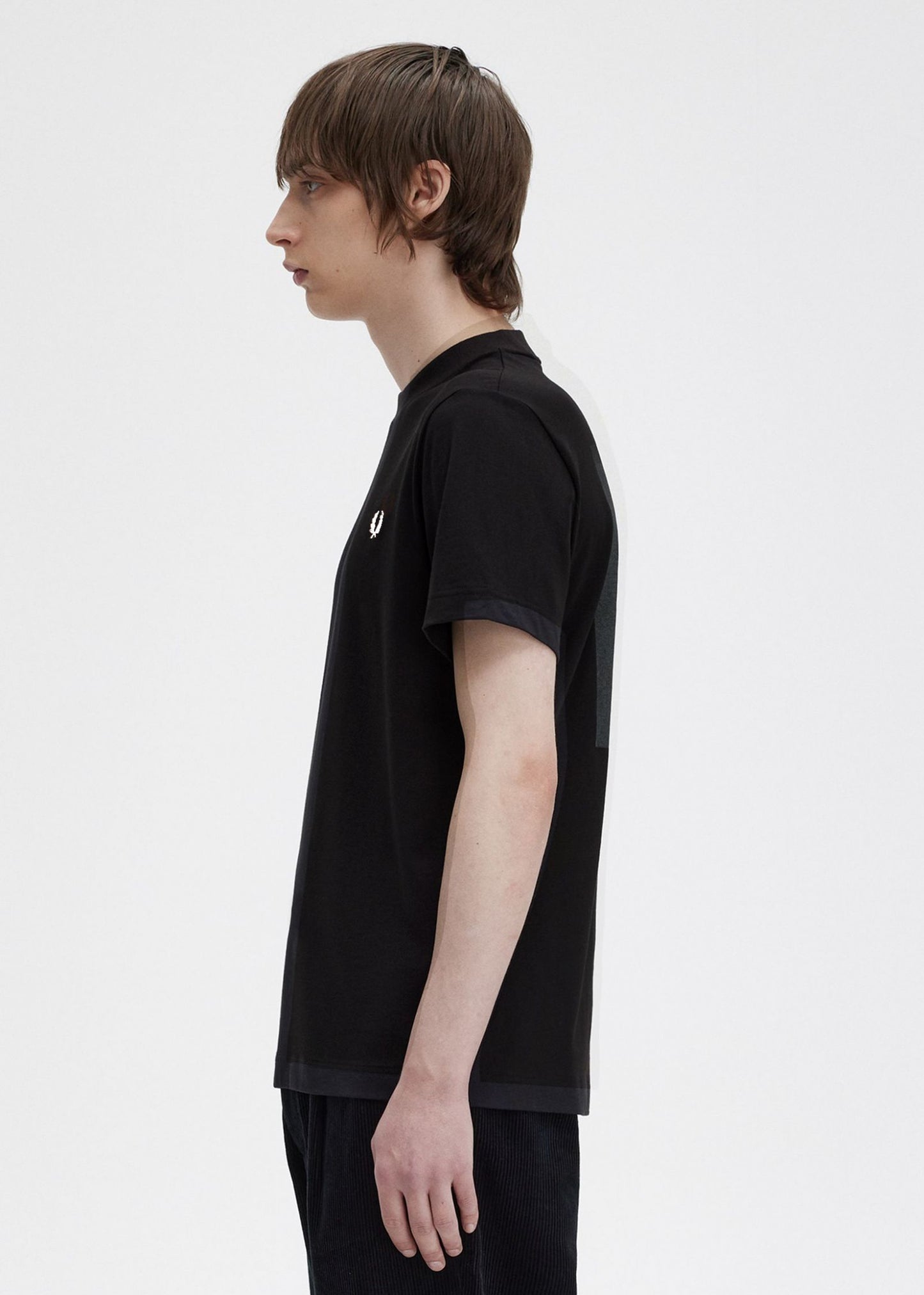 Fred Perry T-shirts  Rave graphic t-shirt - black 