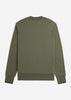 Fred Perry Truien  Crew neck sweatshirt - laurel wreath green night green 