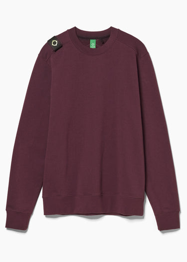 MA.Strum Truien Training crew sweatshirt - wine