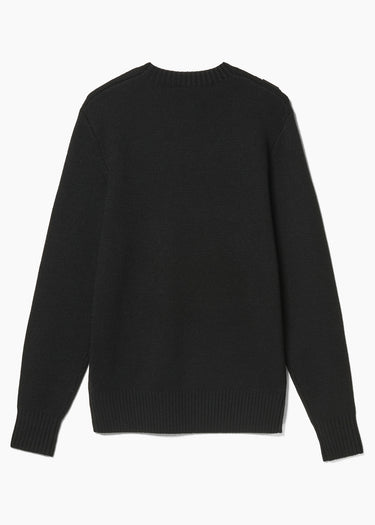 MA.Strum Pullover Oka crew sweater - black