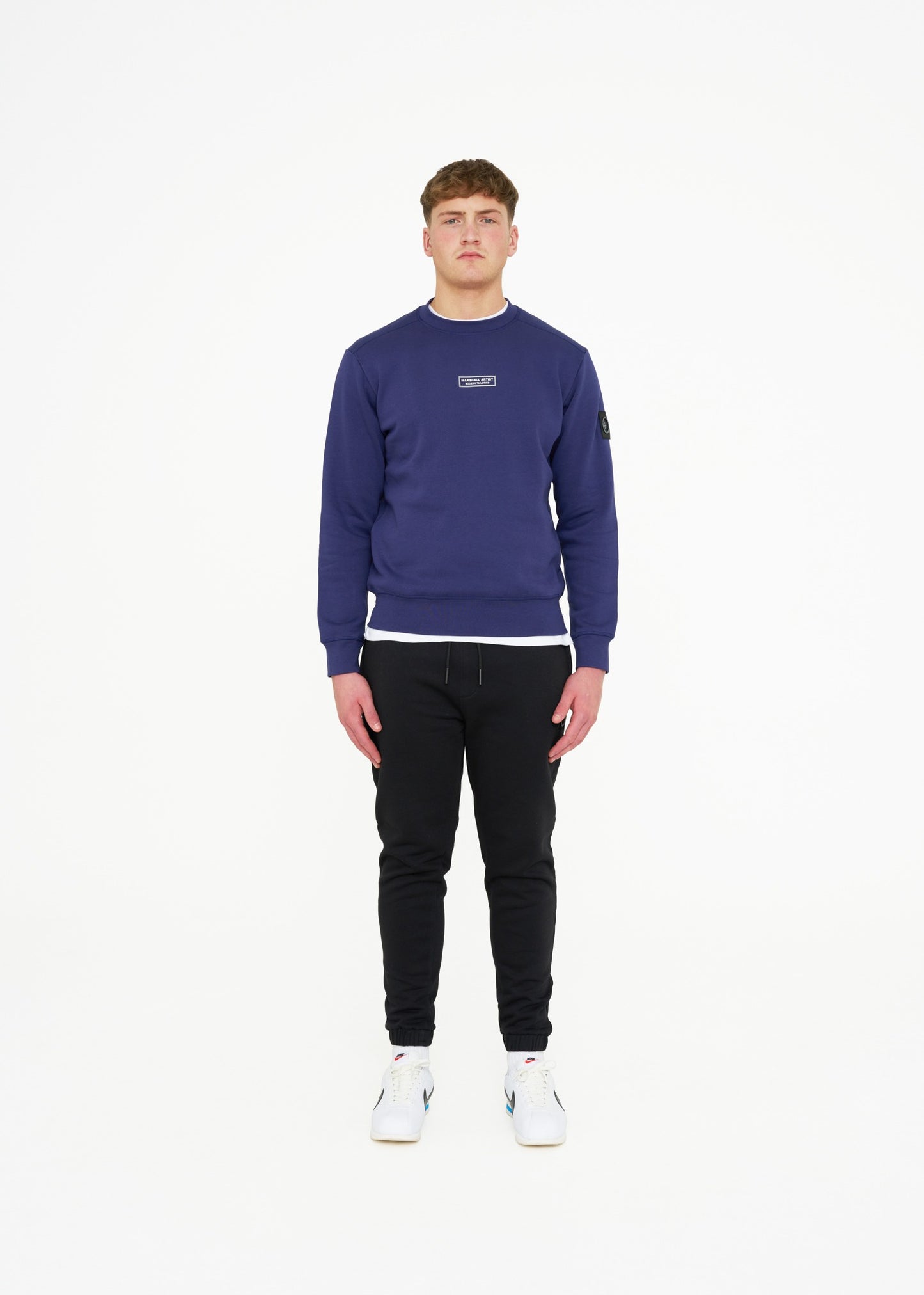 Marshall Artist Truien  Siren crewneck - monarch blue 