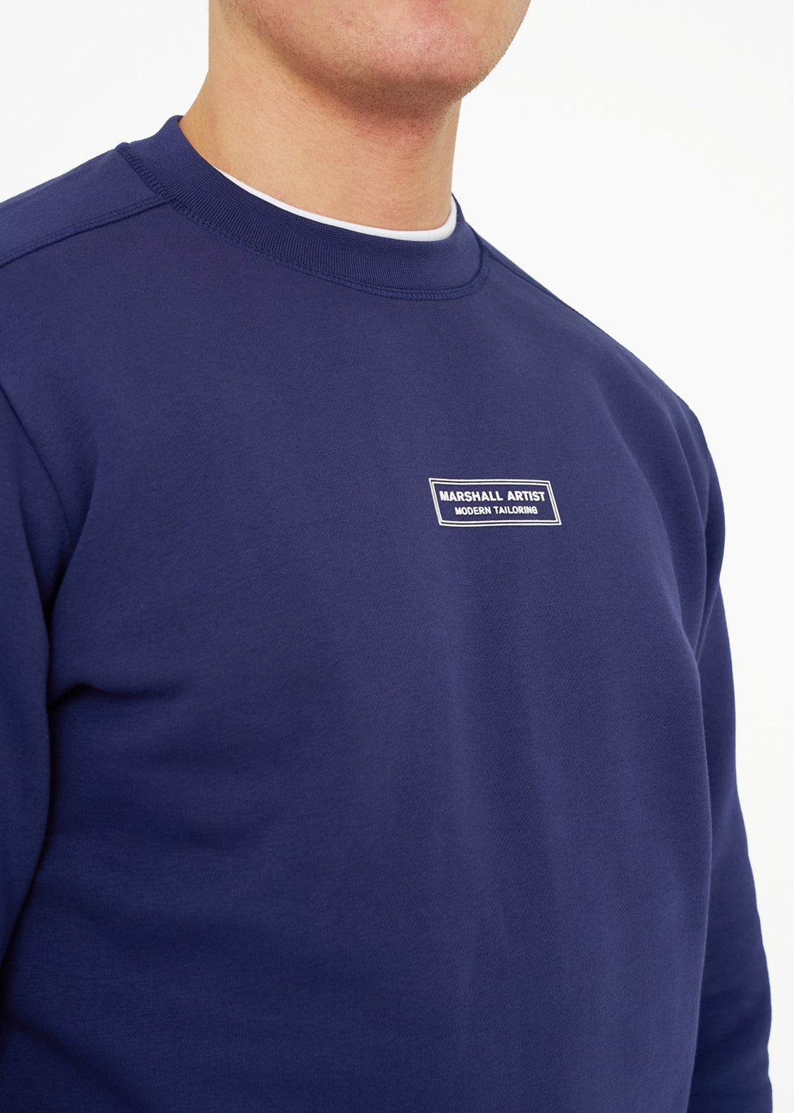 Marshall Artist Truien  Siren crewneck - monarch blue 