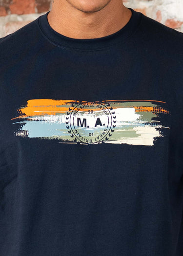 Marshall Artist T-shirts Equinox t-shirt - navy