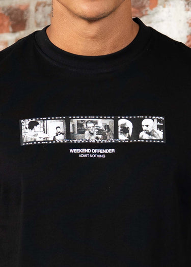 Weekend Offender T-shirts Reflection - black