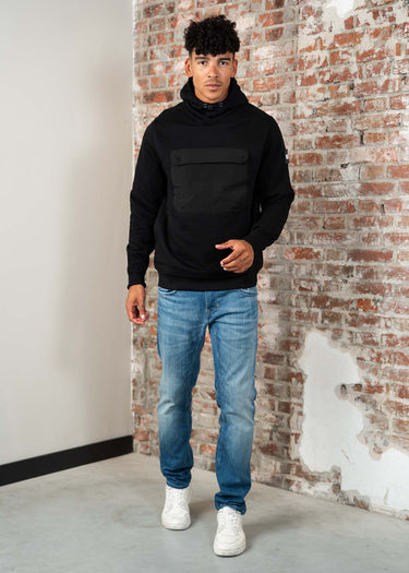 Weekend Offender Hoodies Depper - black