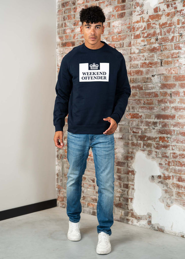 Weekend Offender Sweaters Penitentiary - navy