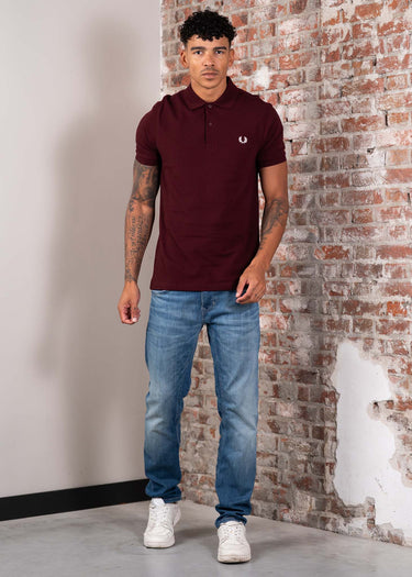 Fred Perry Polo's Plain fred perry shirt - oxblood