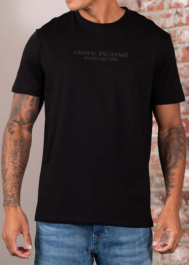 Armani Exchange T-shirts T-shirt - black
