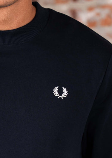 Fred Perry Truien Crew neck sweatshirt - navy
