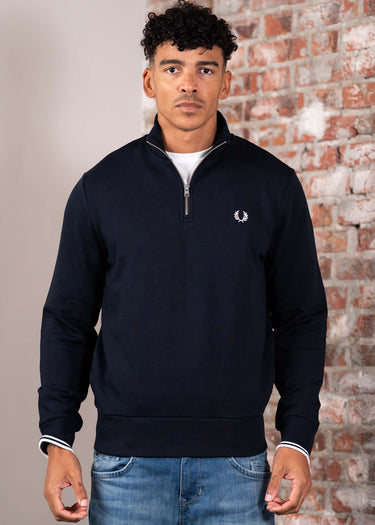 Fred Perry Truien Half zip sweatshirt - navy