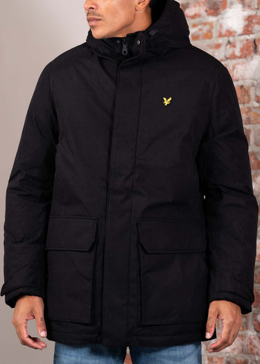 Lyle & Scott Jassen Membrane parka - jet black