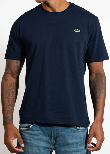 Lacoste T-shirts Ultra dry t-shirt - navy blue