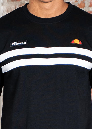 Ellesse T-shirts Venire tee - black white