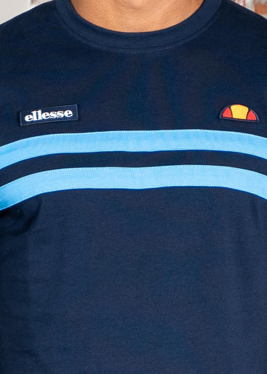 Ellesse T-shirts Venire tee - navy blue