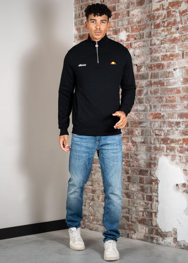 Ellesse Truien Pelegrini quarter zip - black